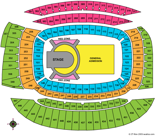 Soldier Field Stadium Seating Chart